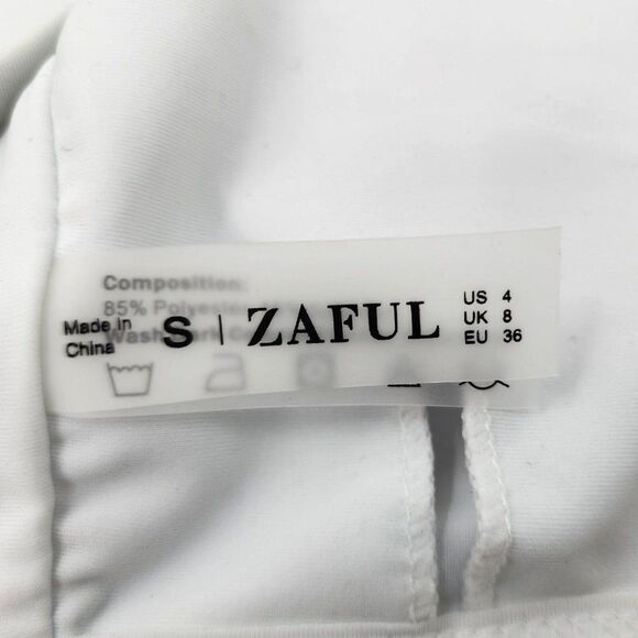 ZAFUL Leopard Print One Shoulder Bikini Top Size Small *NWT - Picture 2 of 3